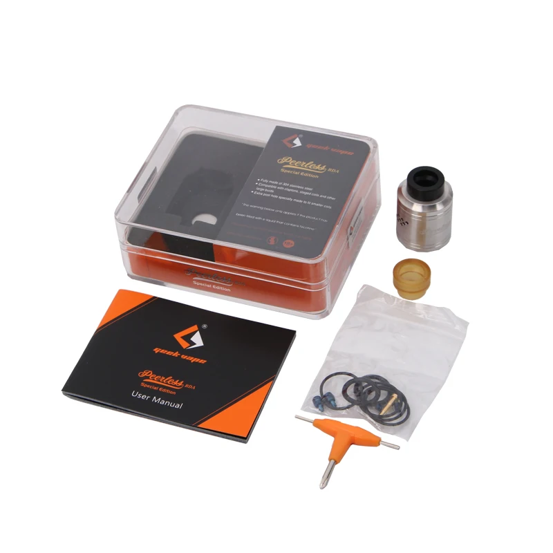 Оригинальный geekvape peerless RDA Special Edition танк распылителя Поддержка одиночный или