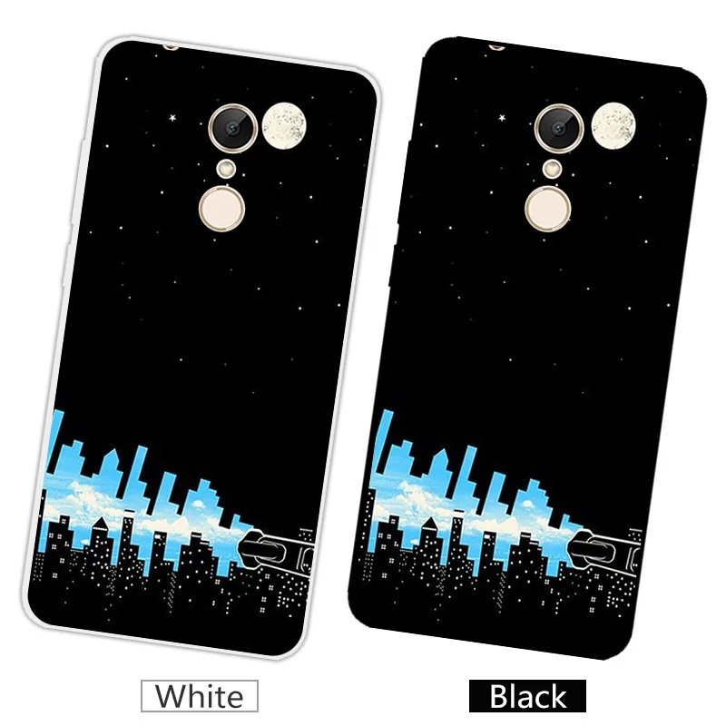5 7 дюймовый чехол для телефона Xiaomi Redmi Snacks мягкий TPU прозрачный силиконовый DIY Hongmi5