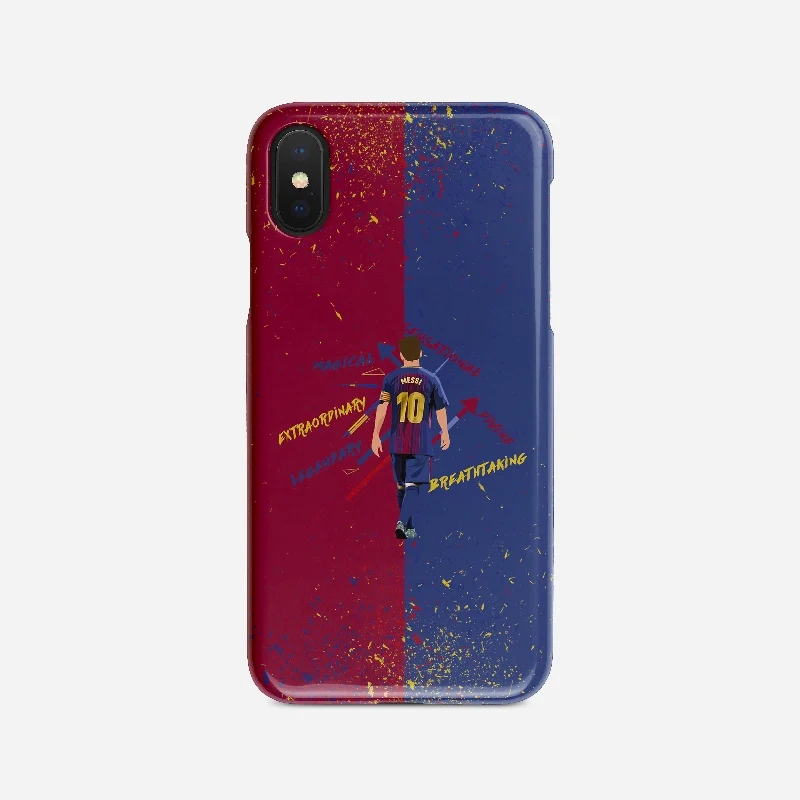 Уникальный чехол для телефона Месси, Барселона, чехол для iPhone X XR 6 6s plus, роскошный защитный чехол для телефона iPhone Xs Max 7 8 plus