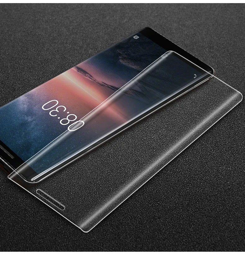 Стекло для Nokia 8 sirocco стекло Imak 3D изогнутое Закаленное стекло протектор экрана Защитная пленка полное покрытие защитное стекло
