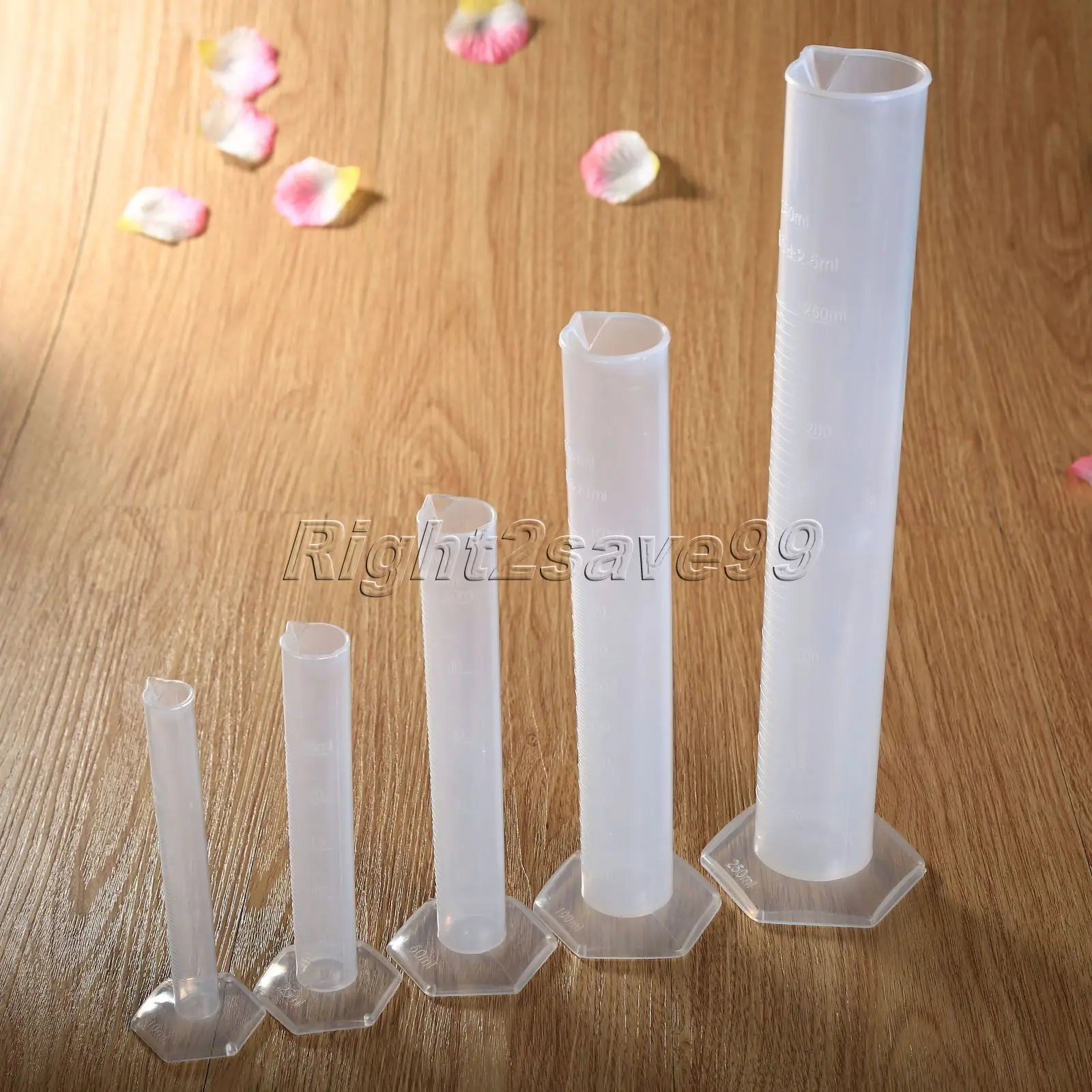 

10ml 25ml 50ml 100ml 250ml Measuring Cylinder Plastic Graduated Laboratory Trial Jar Test Liquid Tube Tool Perfume To My Bottle