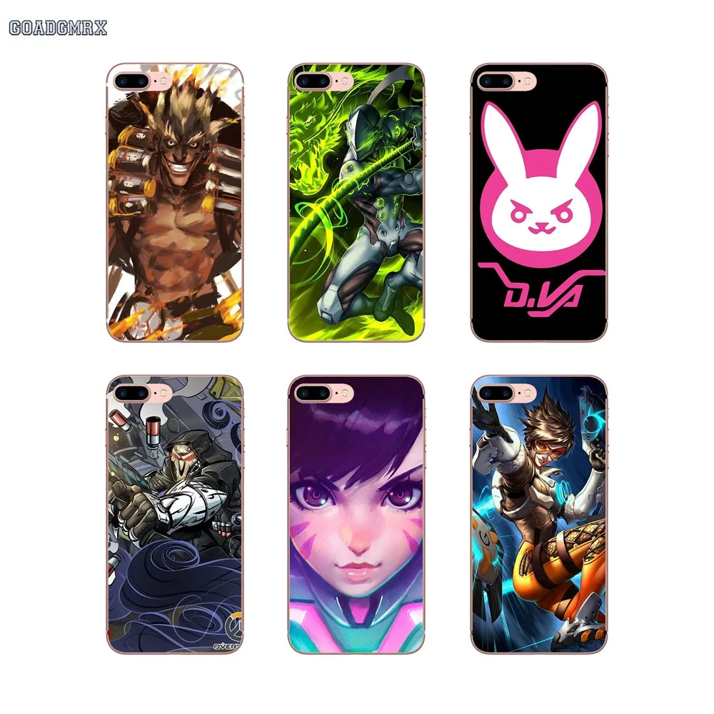 Силиконовый чехол для телефона Samsung Galaxy S10 Lite J1 J2 J3 J5 J7 2015 2016 J4 J6 Plus J8 2018 Europe Overwatch Online