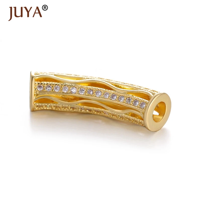 Длинные изогнутые бусины для изготовления ювелирных изделий 3 цвета|beads for