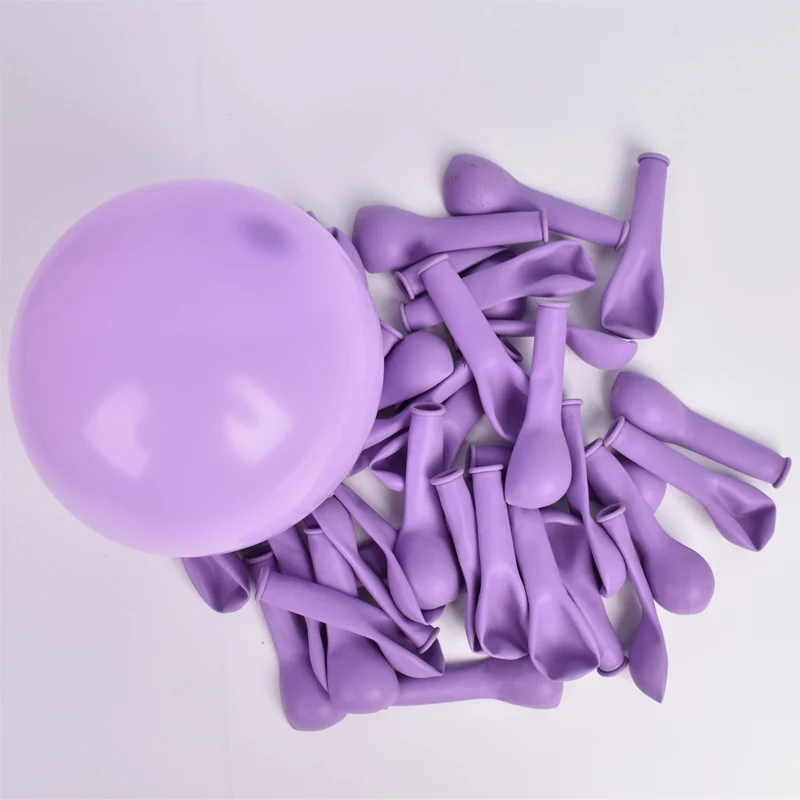 purple 30pcs 30 шт./лот 5 дюймов Макарон латексные воздушные шары Декор на свадьбу День рождения ребенок душ Девочка День рождения Гелиевый шар Globos - Цвет: purple 30pcs