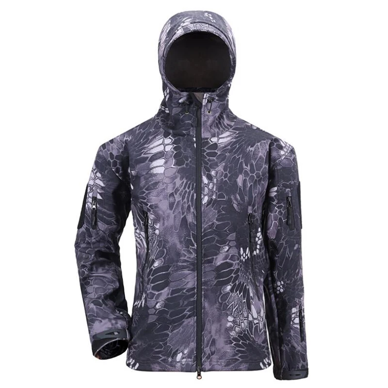 Оптовая продажа тактические куртки Мужская камуфляжная куртка из мягкой кожи