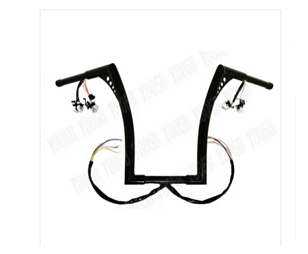 Универсальные мотоциклетные Рули 1 дюйм 25 мм для Yamaha VStar 400 650 1100 1300 Virago Xv 250 535 750 Road