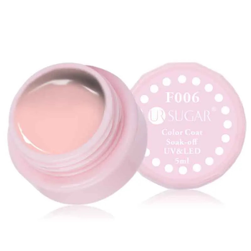 F006 Ur Sugar 5 мл УФ-Гель-лак для ногтей Набор серых и красных цветов УФ-светодиодный лак для украшения ногтей маникюрный лак - Цвет: F006