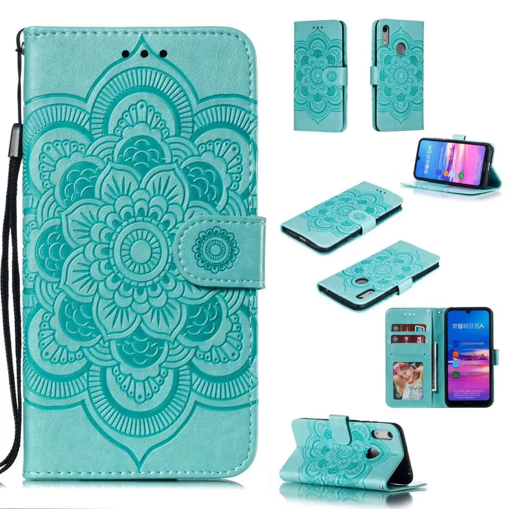 Чехол для huawei P30 PRO Lite тиснение кожаный Кошелёк на магните флип-чехол телефона