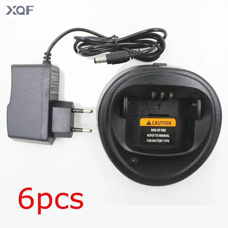 Зарядное устройство для рации Motorola GP3688/3188 CP040/150 EP450 CP380 6 комплектов|radio battery charger|radio