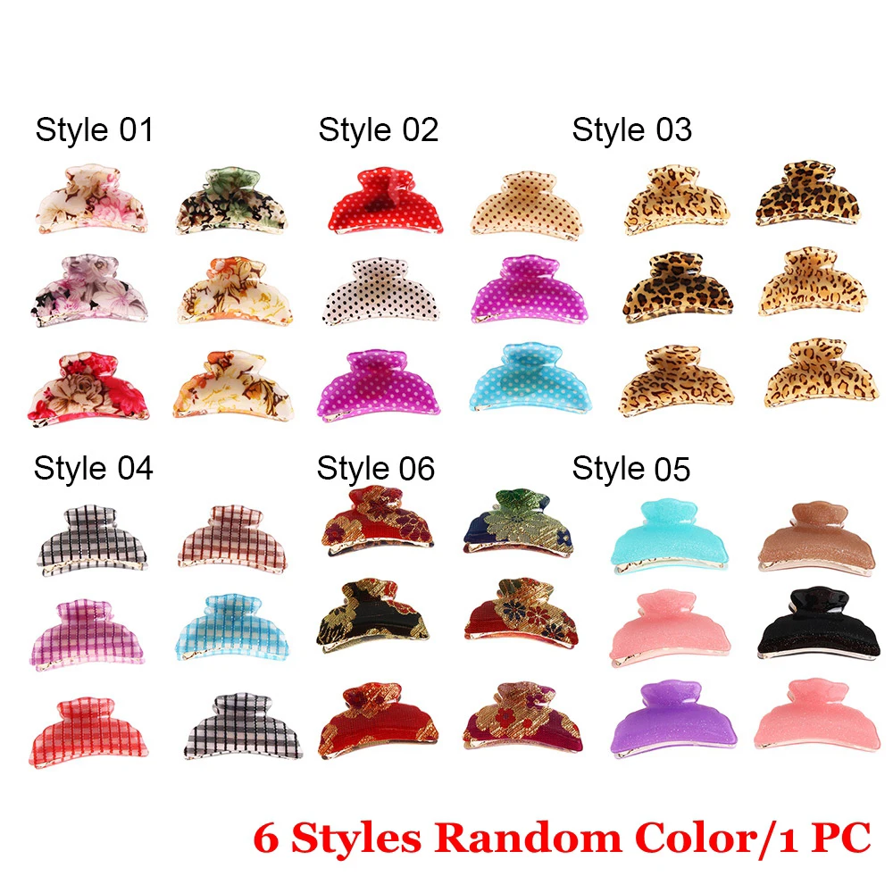 1 шт. женская заколка краб для волос|Шпильки и заколки волос| |