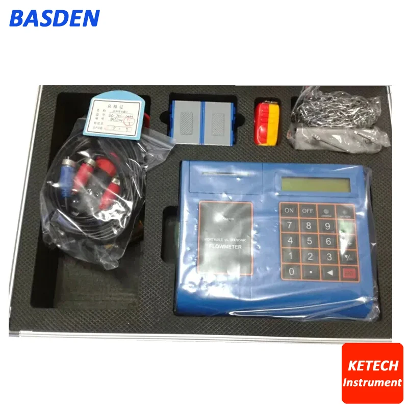 

Portable Ultrasonic Flowmeter Digital Flow Meter Tester TUF2000P