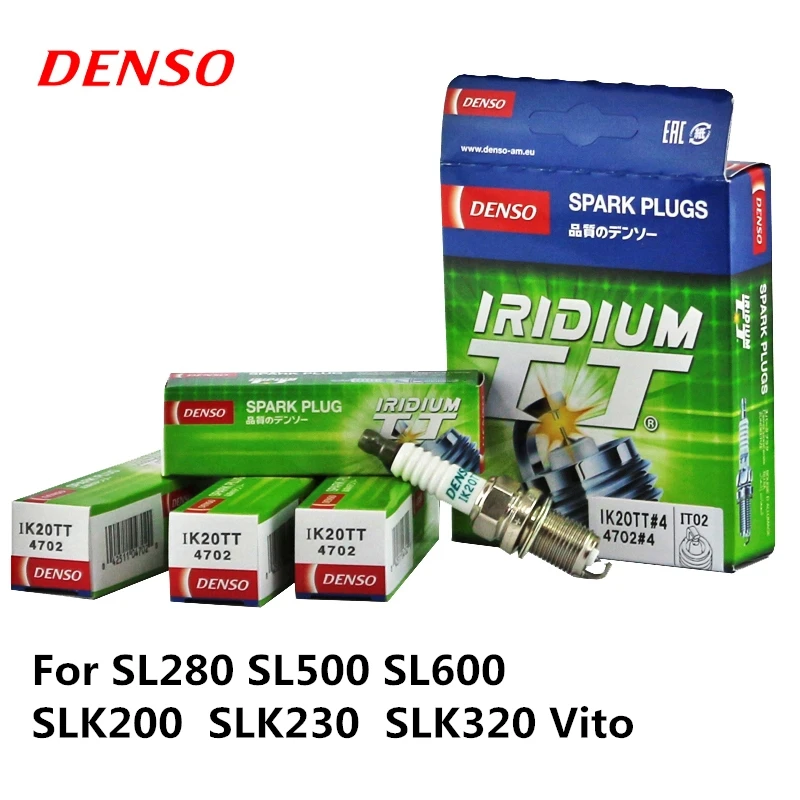 Автомобильная свеча зажигания DENSO для MERCEDES BENZ SL280 SL500 SL600 SLK200 SLK230 SLK320 Vito Иридий