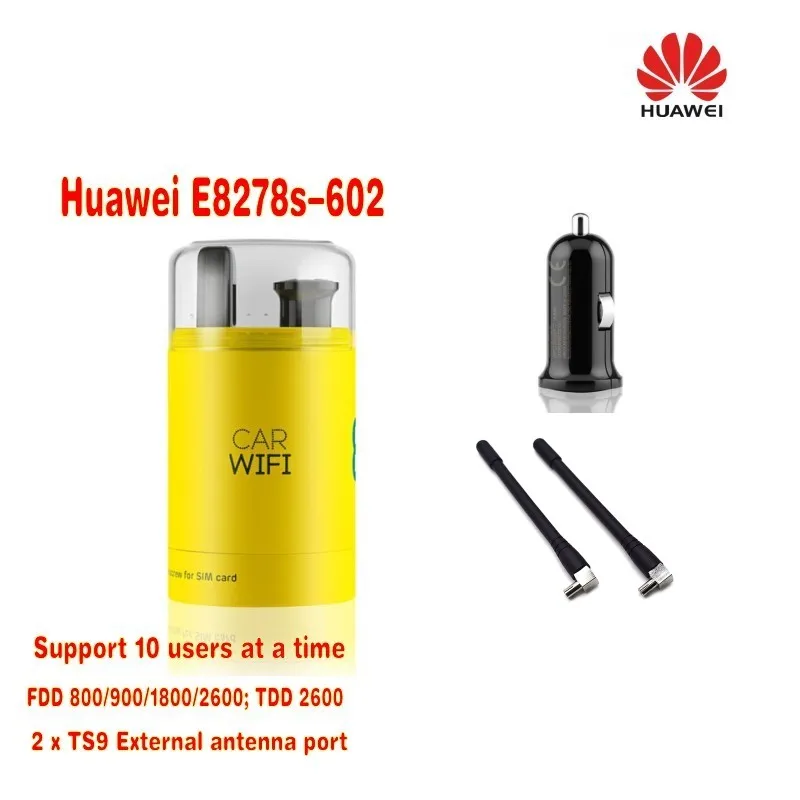 Huawei Wingle E8278s 602 Cat4 LTE USB WiFi точка доступа Модем разблокированный плюс 2 шт. антенны и