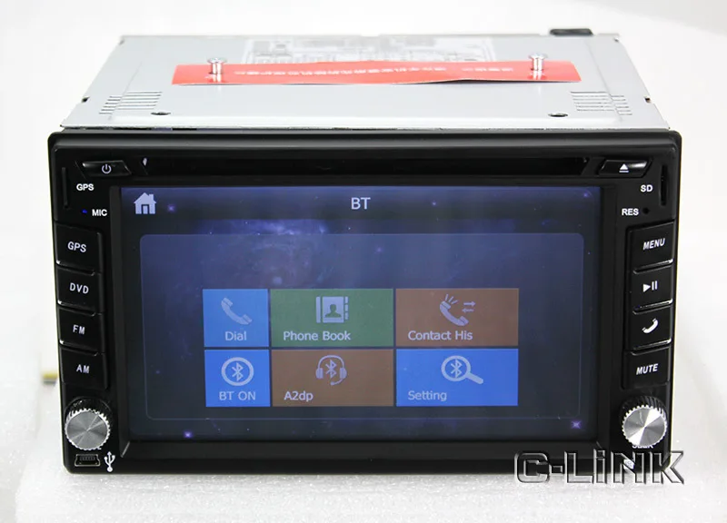 2 Din Universal 6.2 &quotсенсорный Экран Автомобиля Стерео Радио С CD MP3 MP4 Видео Плеер DVD GPS