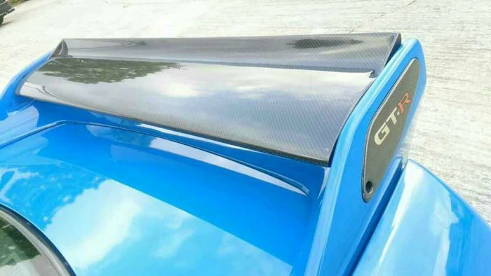 Автомобильные аксессуары для Nissan R33 GTR 1995 1997 Nis стиль углеродное волокно двойной