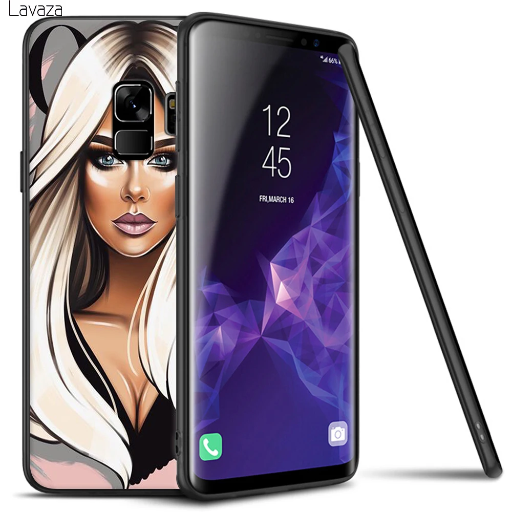 Lavaza VOGUE Queen Princess Girl Soft Case for Galaxy A3 A5 2016 2017 A6 plus A7 A8 A9 J6 2018 A10 30 40 50 70 |