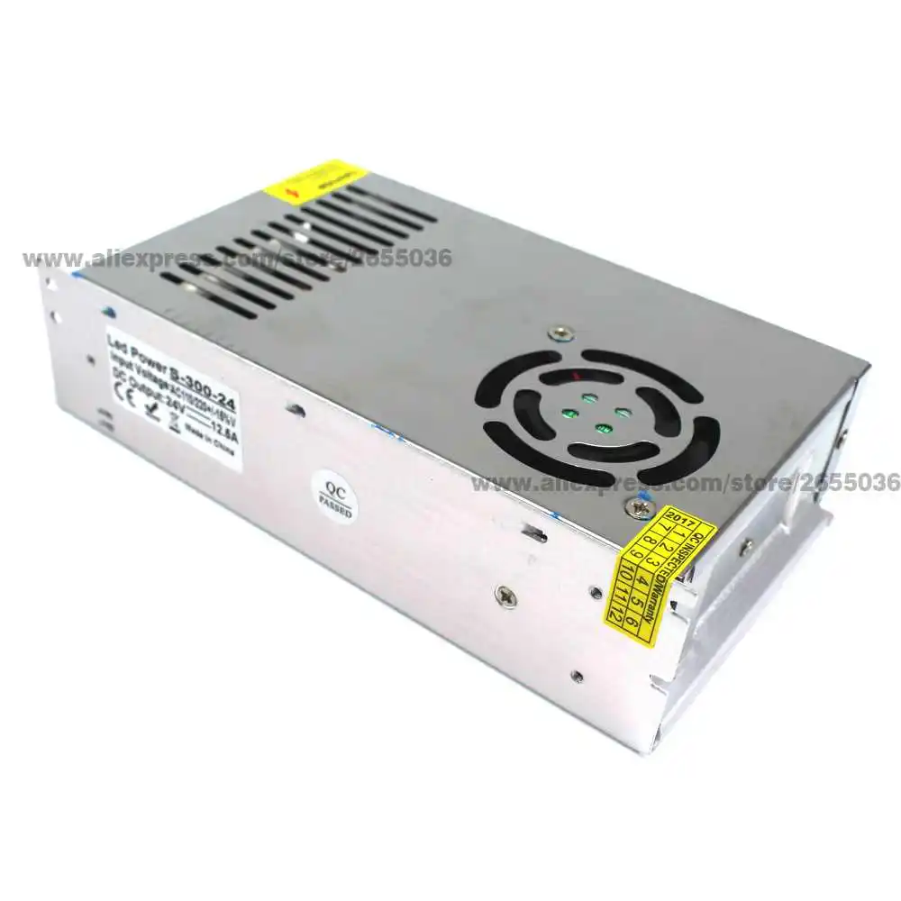 Универсальный источник питания постоянного тока 24 В 12.5A 300 Вт переключатель