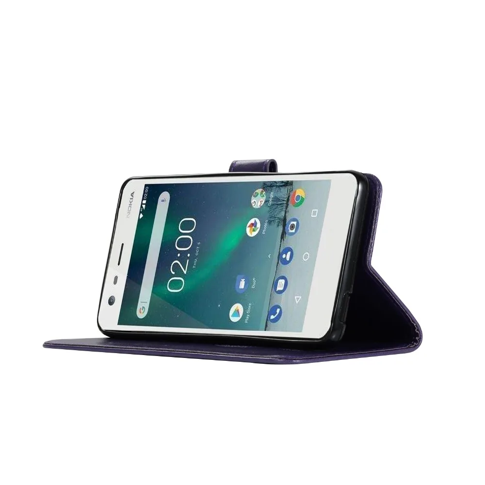 Кожаный чехол на Nokia 3, 5, 6, 8, 2 2,1 3,1 5,1 7,1 8,1 8 sirocco 6,1 крышка Сова газонаполненный Чехол-книжка Чехол-бумажник с откидной крышкой для телефона чехол s