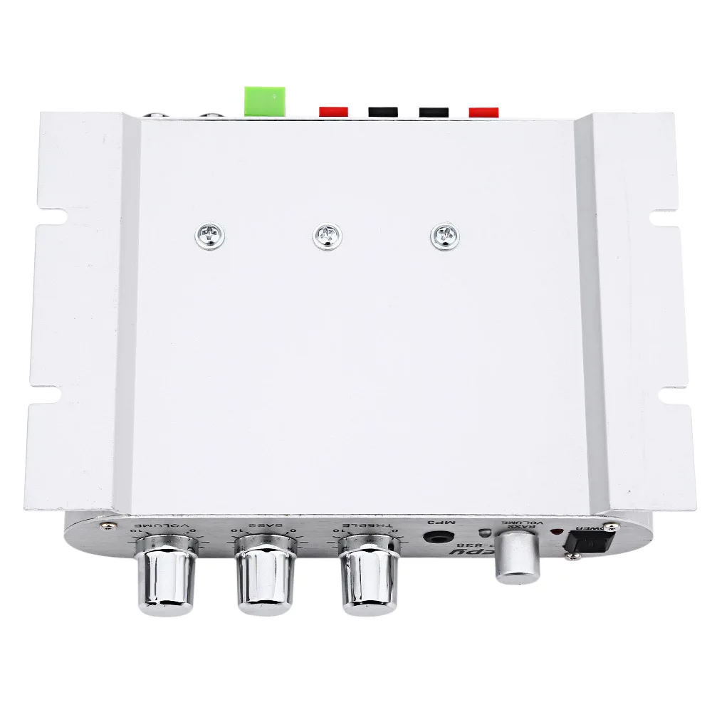 Lepy LP-838 3 канала Hi-Fi автомобильный канал все-Алюминиевый Мини Автомобильный