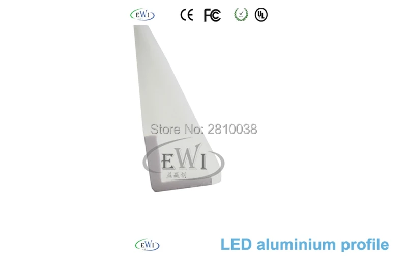 Комплекты/партия V образные светодиодные уголки из алюминиевого профиля 20 х1 м