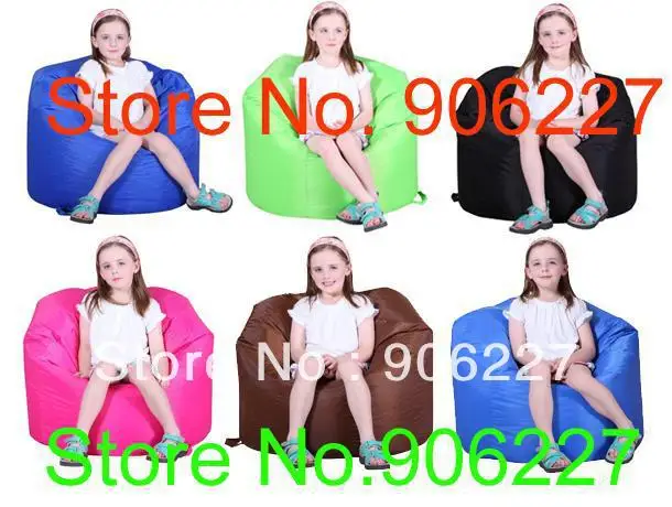 The original!! various colors kids beanbag chair, children b