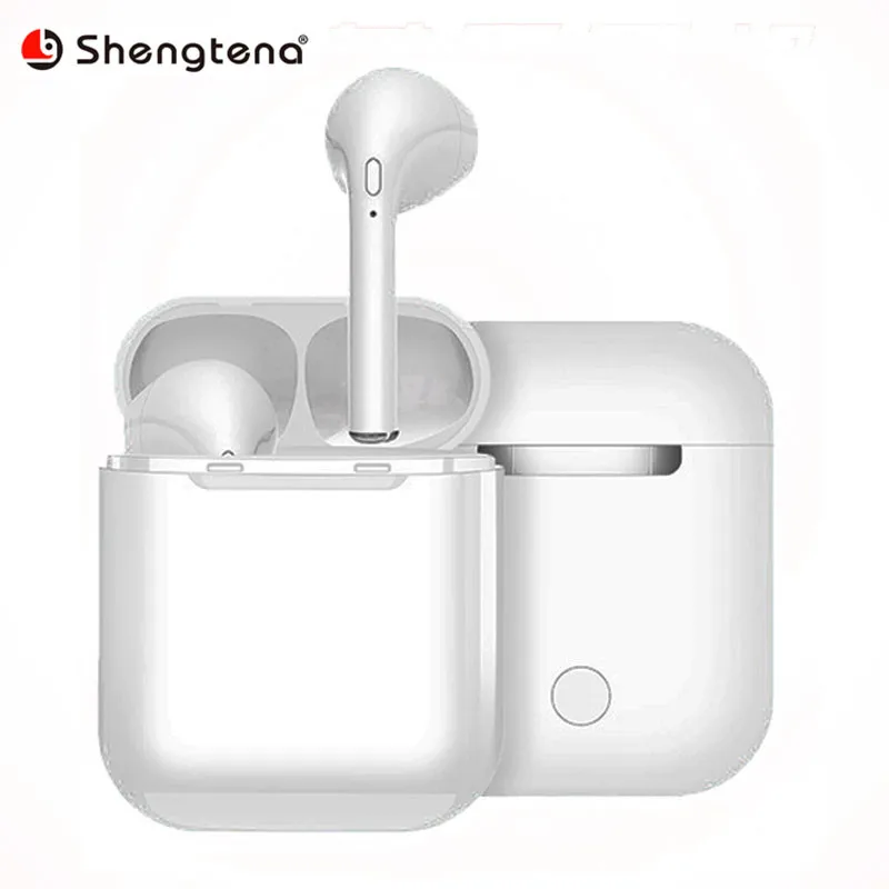 Shengtena i9S TWS беспроводные bluetooth наушники вкладыши музыкальные набор стерео