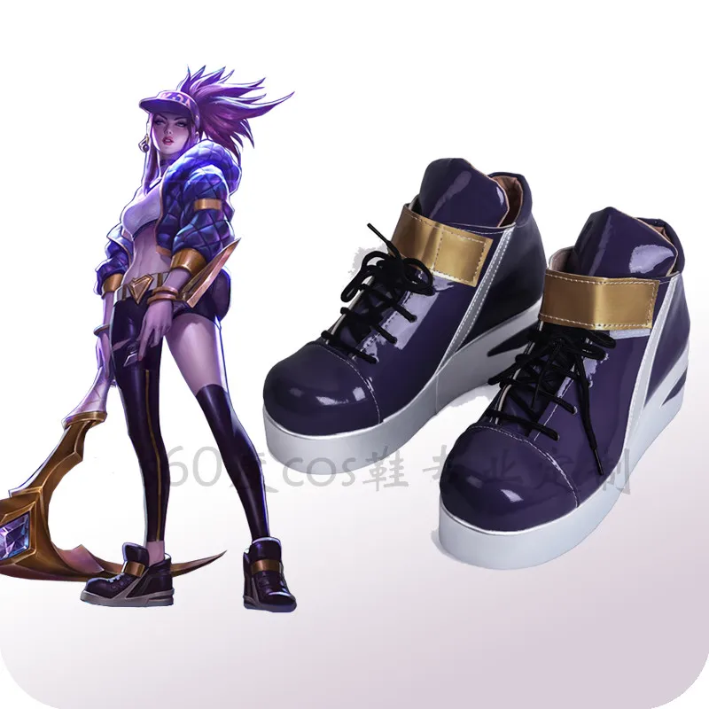 Обувь для косплея Rogue Assassin KDA Akali|Туфли| |