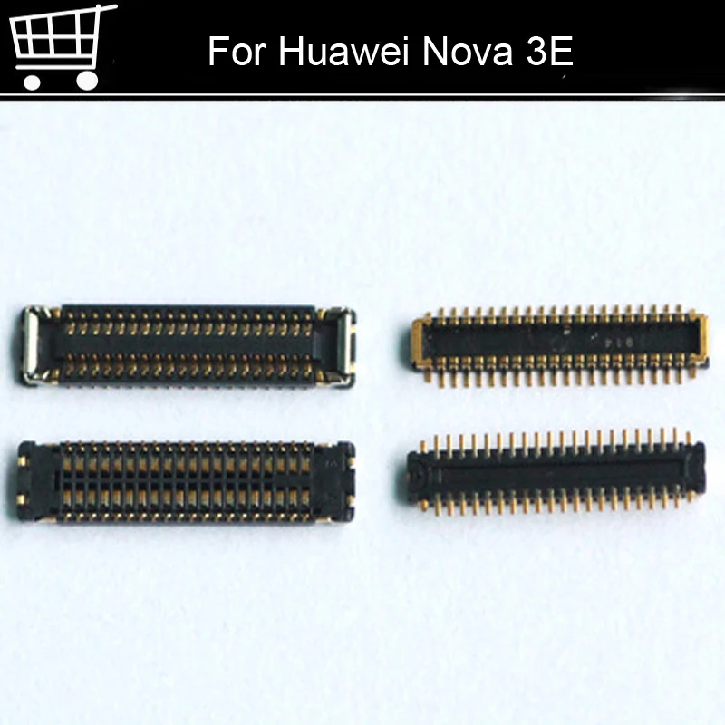 Коннектор FPC для Huawei Nova 3E USB-порт зарядки гибкий кабель на материнской плате