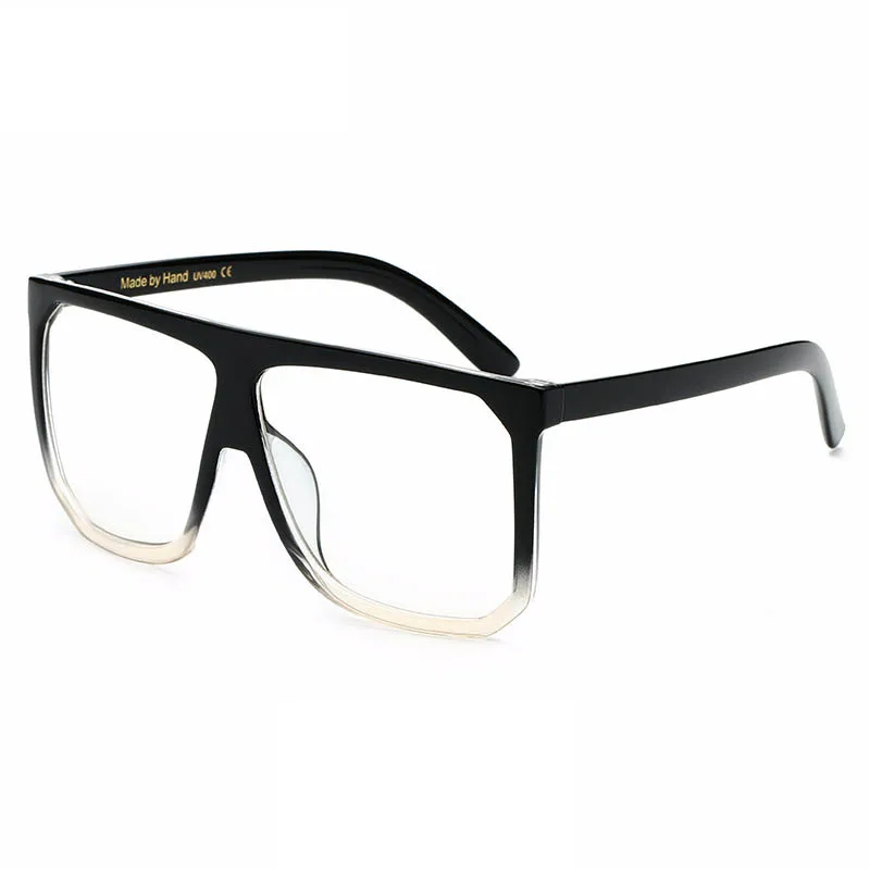 Винтажные Солнцезащитные очки Oculos De Sol UV400 квадратная брендовая дизайнерская большая оправа женские солнцезащитные очки с градиентом