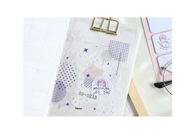 Прекрасный душевный блокнот для девочек N Times Sticky Notes Planner наклейка-закладка кавайные канцелярские школьные принадлежности для офиса