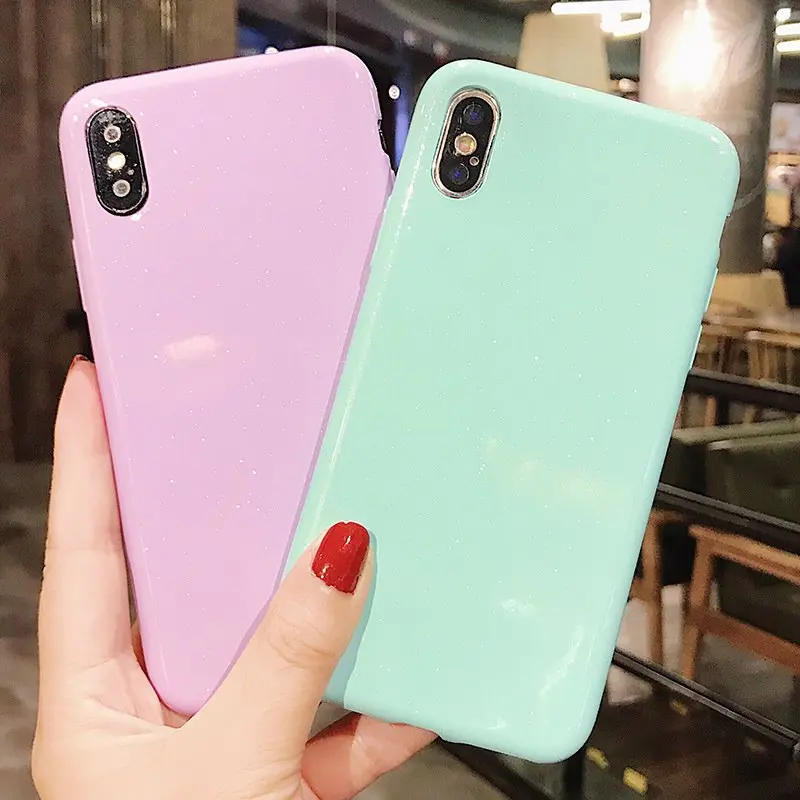 Силиконовый чехол для iPhone X XR XS Max 7 8 6 6s Plus|Бамперы| |