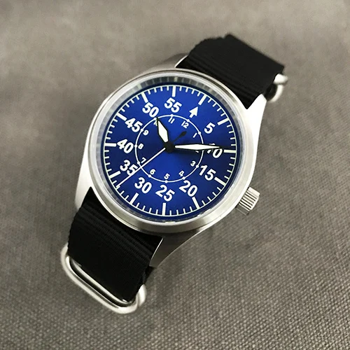blue 2 San Martin модные автоматические часы из нержавеющей стали для женщин и мужчин, часы пилота 200 м, водонепроницаемые Механические Мужские наручные часы - Цвет: blue 2