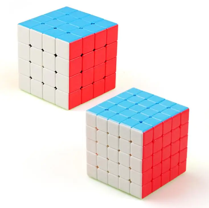 Cuberspeed ShengShou драгоценный камень 4 магических кубиков комплект-2x2 3x3 4x4 5x5 Stickerless Cube