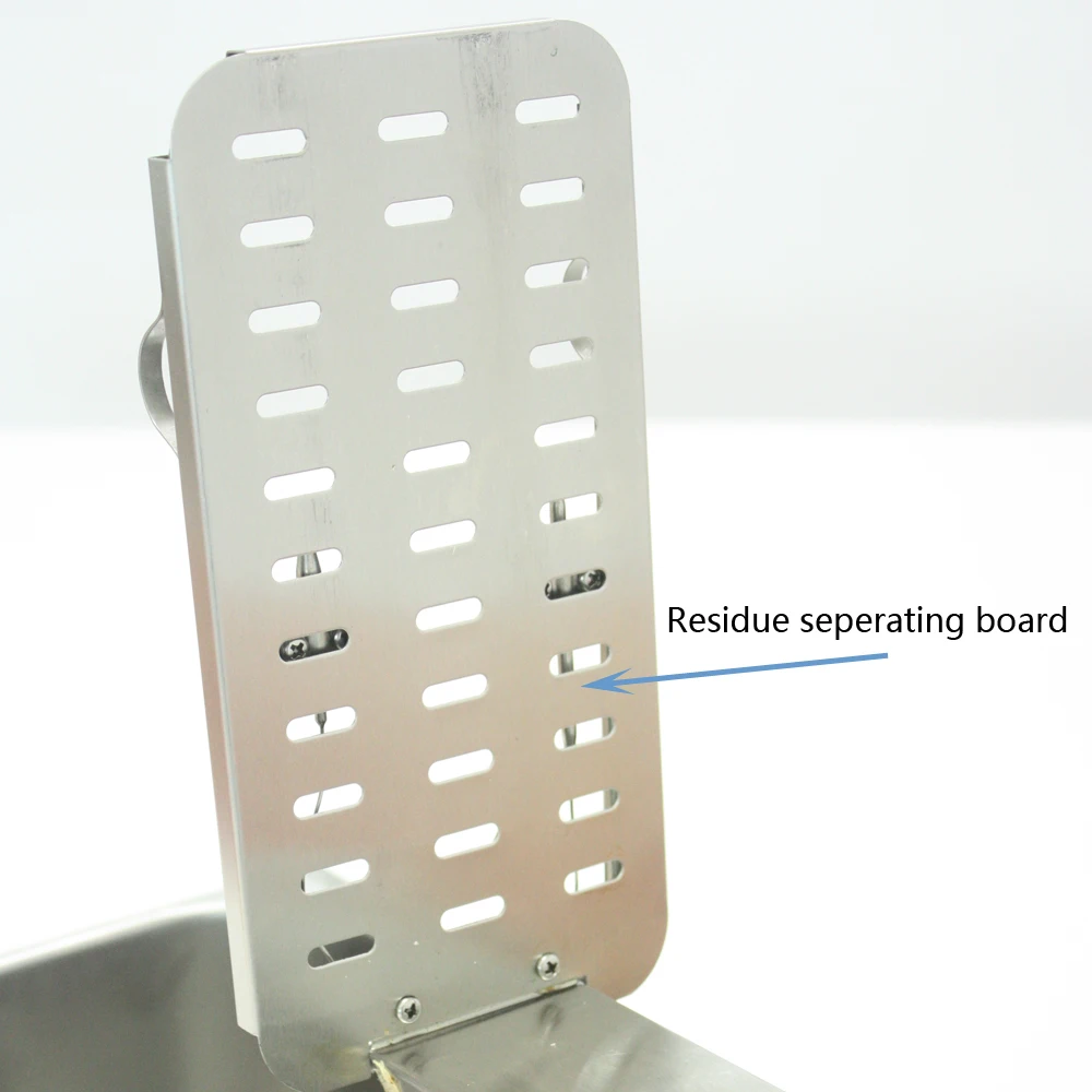 ITOP Коммерческая фритюрница одиночные танки электрическая машина для жарки