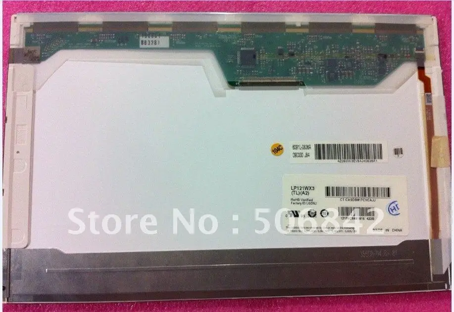 

12.1" laptop LCD screen LP121WX3 TL A2 Brand new A+ 40PIN LP121WX3 TLA2