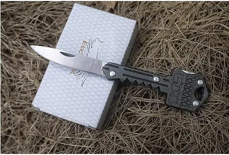 EDCGEAR Мини Открытый Отдых Выживание EDC инструменты ключ складной Ножи клинок
