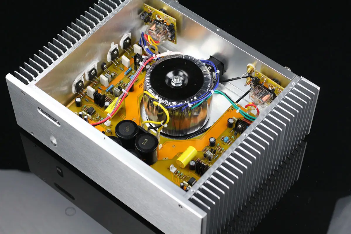 ZEROZONE готовый Hifi стерео усилитель мощности на NJW0281G/NJW0302G AMP 150W + L6 5|Усилители