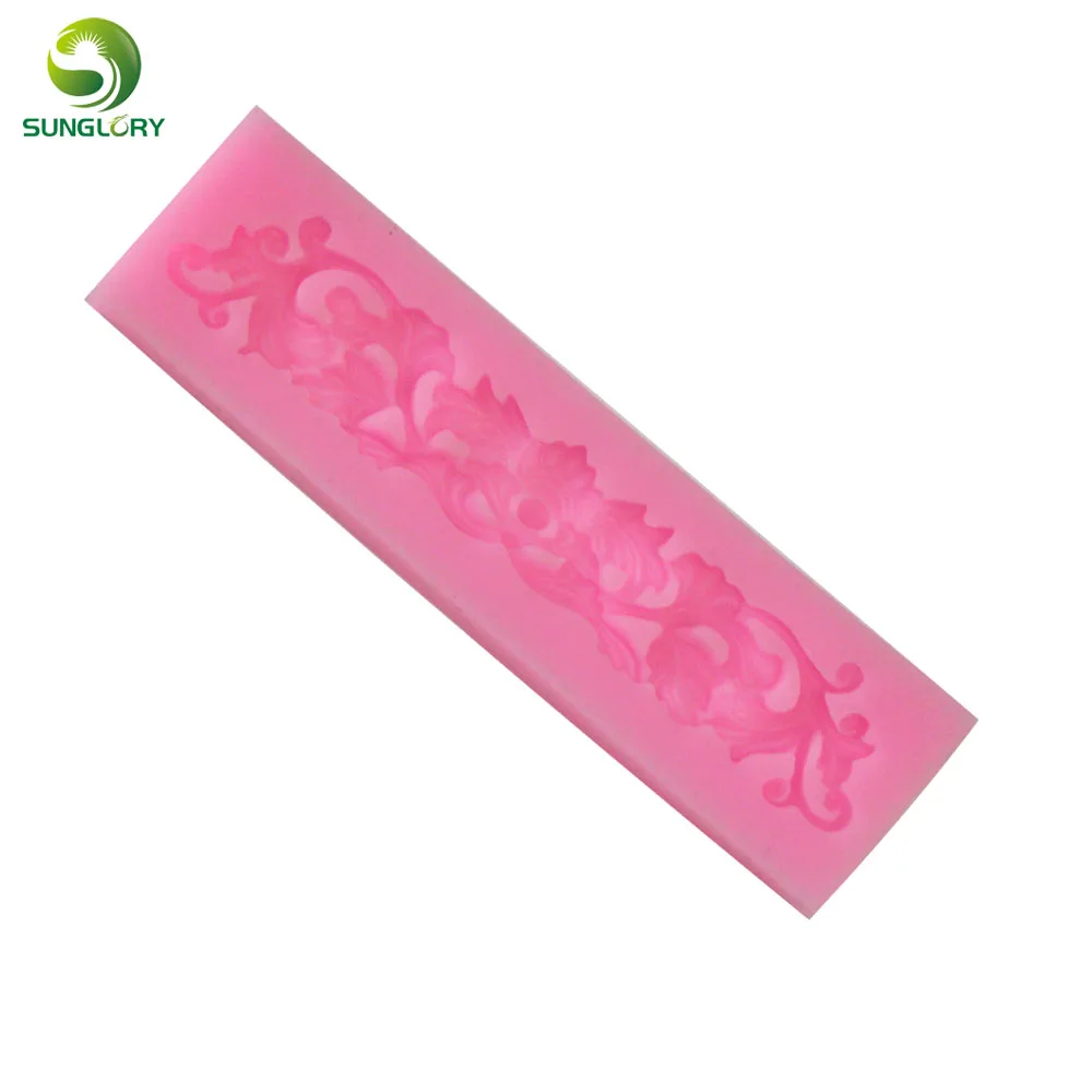 Силиконовая форма сделай сам в виде листьев для украшения торта|mold for|lace fondant