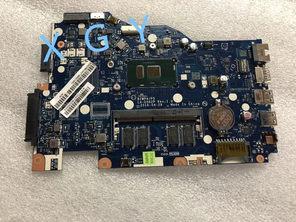 Оригинал для Lenovo Ideapad 110-15ISK материнская плата с SR1EU BIWP4/ P5 LA-D562P бесплатная доставка