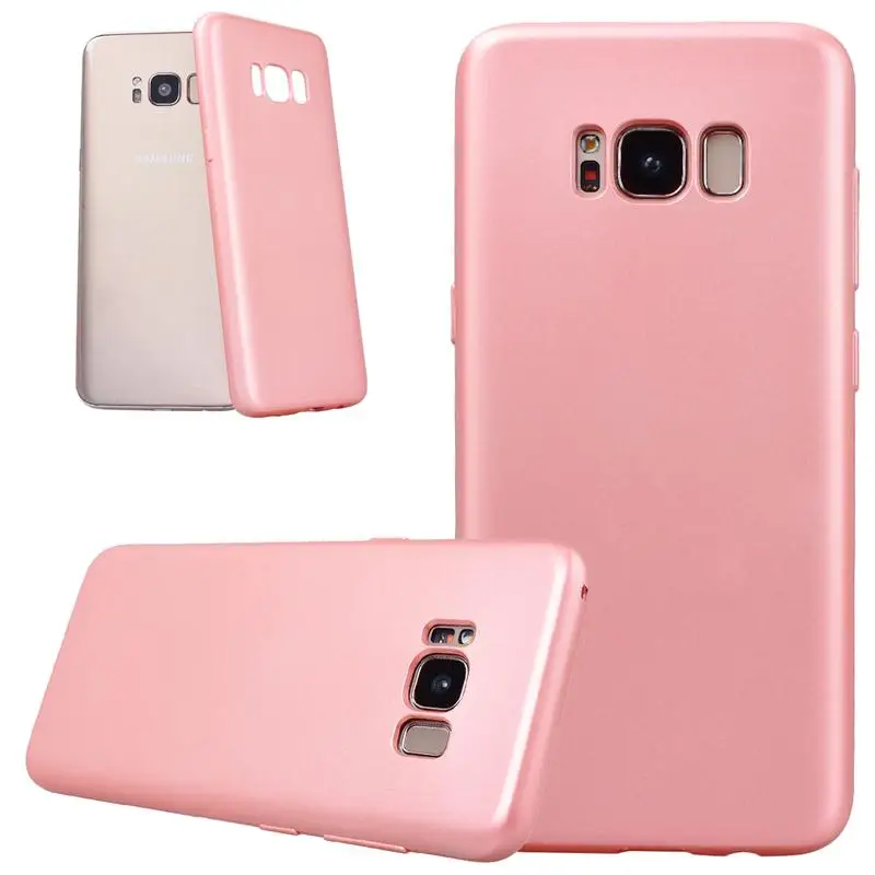YOKATA для Samsung Galaxy S8 плюс 360 градусов полный защитный Coque 2 in1 все включено из розового