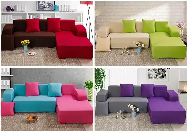 WLIARLEO стрейч диван Slipcover чехлы для диванов для гостиной эластичная ткань анти-клещ универсальный для одного/двойного/трех/четырех сидений