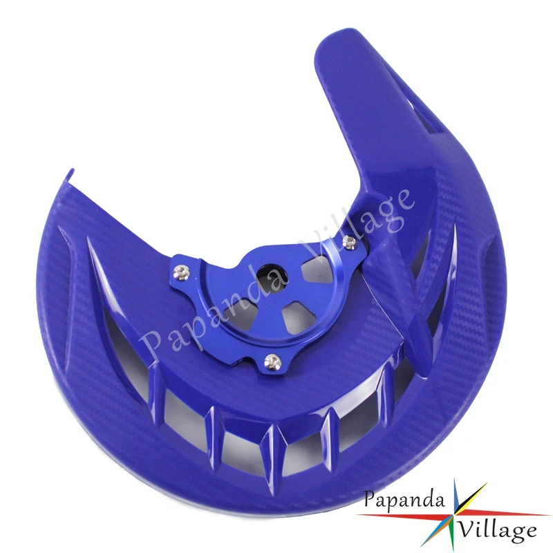 Синяя защитная накладка Papanda на передний тормозной диск мотоцикла для Yamaha YZ125 125X