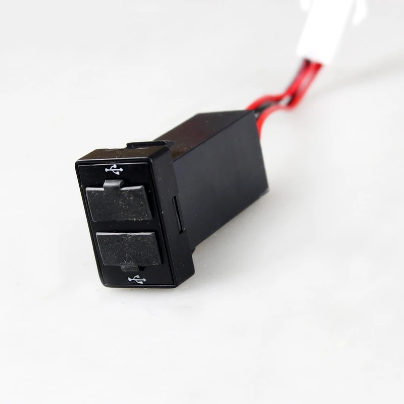 Для Toyota RAV4 2014 2018 высококачественный USB интерфейс заглушка на дно Стайлинг