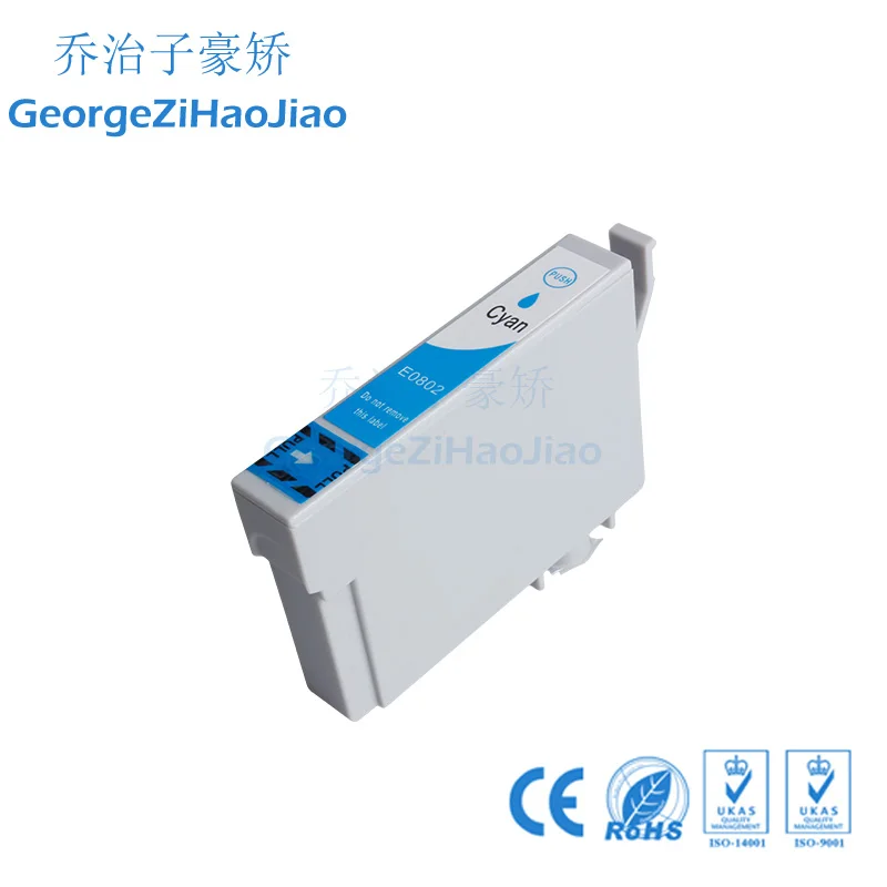 0801XL 1 комплект совместимых чернильных картриджей для EPSON Stylus Photo P50 T59 R265 R285 R360 RX560