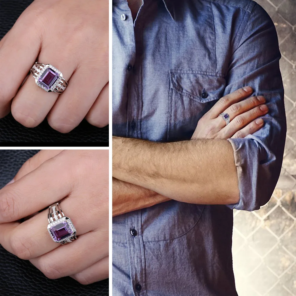 Jewelrypalace русский Дизайн Александрит сапфир Обручение обручальное кольцо для Для