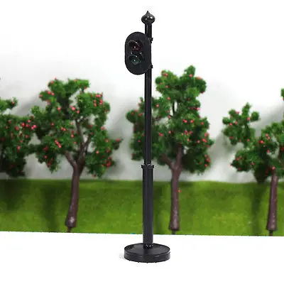 

JTD325RG 5pcs Traffic Signals 1:32 O/G Scale Crosswalk Signal Road Street