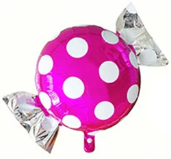 Dot rose Новые конфетные фольгированные гелиевые шары воздушные шары Свадебный декор балон mariage воздушные шары с днем рождения воздушные шары события - Цвет: Dot rose