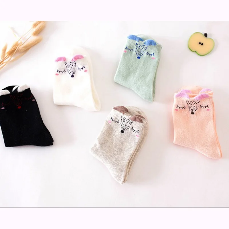 Детские носки бесплатная доставка хлопковые для маленьких девочек 1-12 лет 10