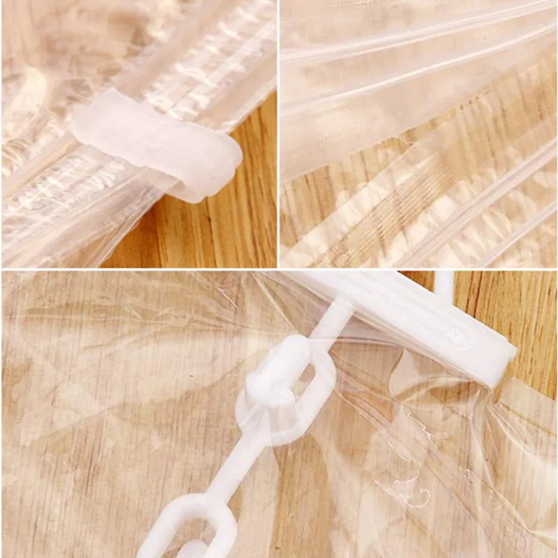 

Side Pull Hanging Vacuum Compression Bag Hanging Clothes Storage Sorting Bag Clothing Dustproof Cover Portable Home Clothes Pack