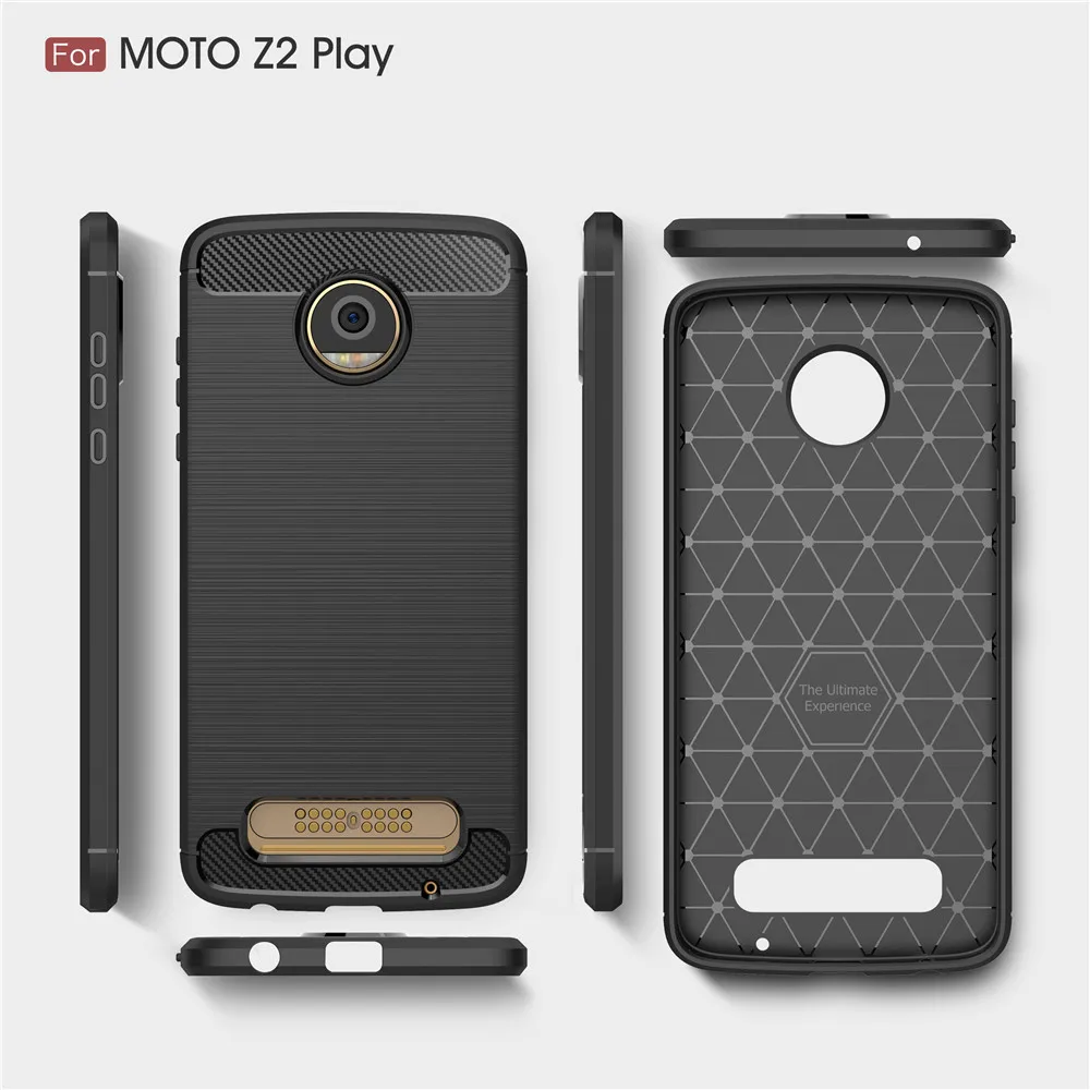 Чехол для телефона Motorola Moto Z2 Play xt1710 Мягкий Силиконовый прочный защитный чехол